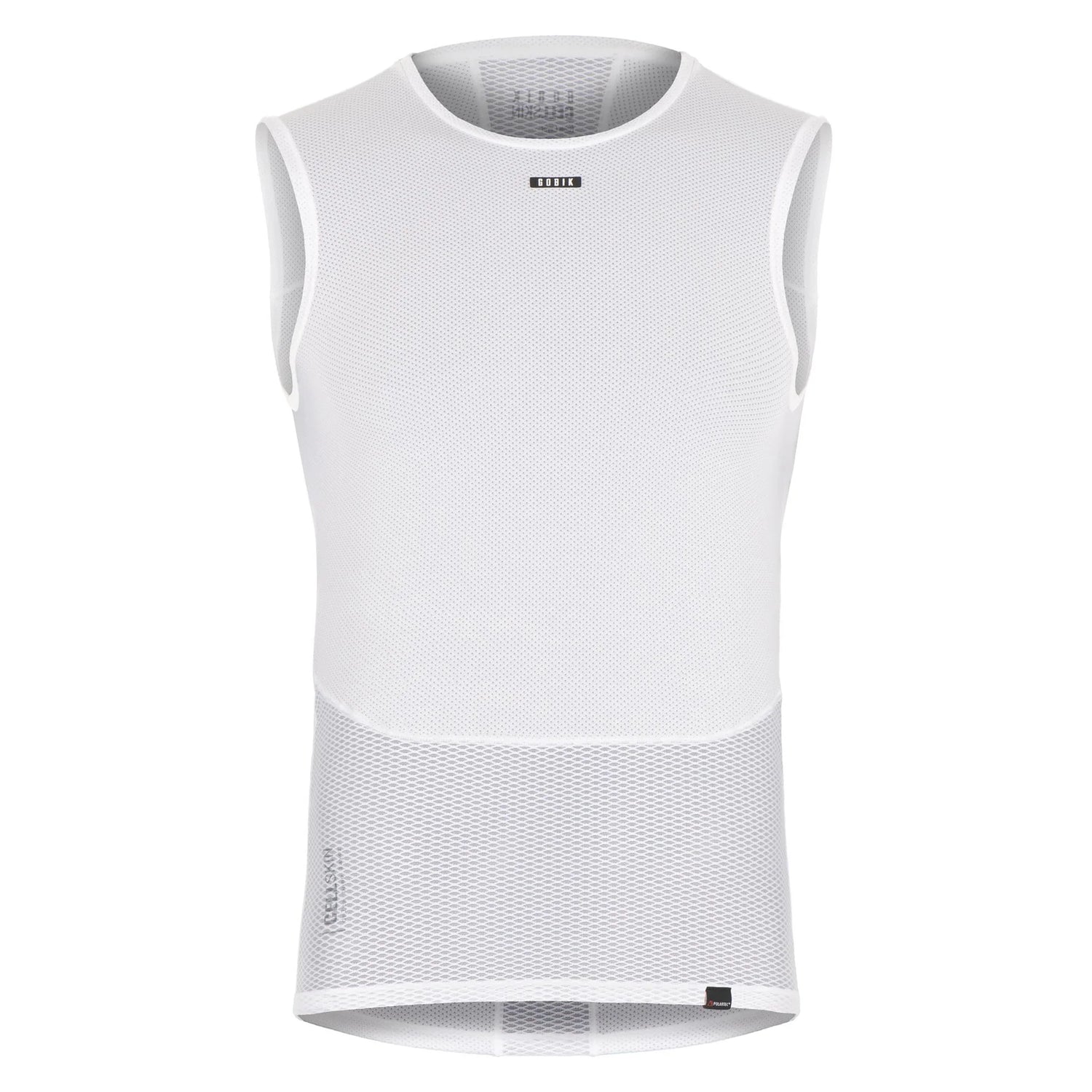 Maglia intima senza maniche Gobik Cell Skin Hakuba - Bianco - H