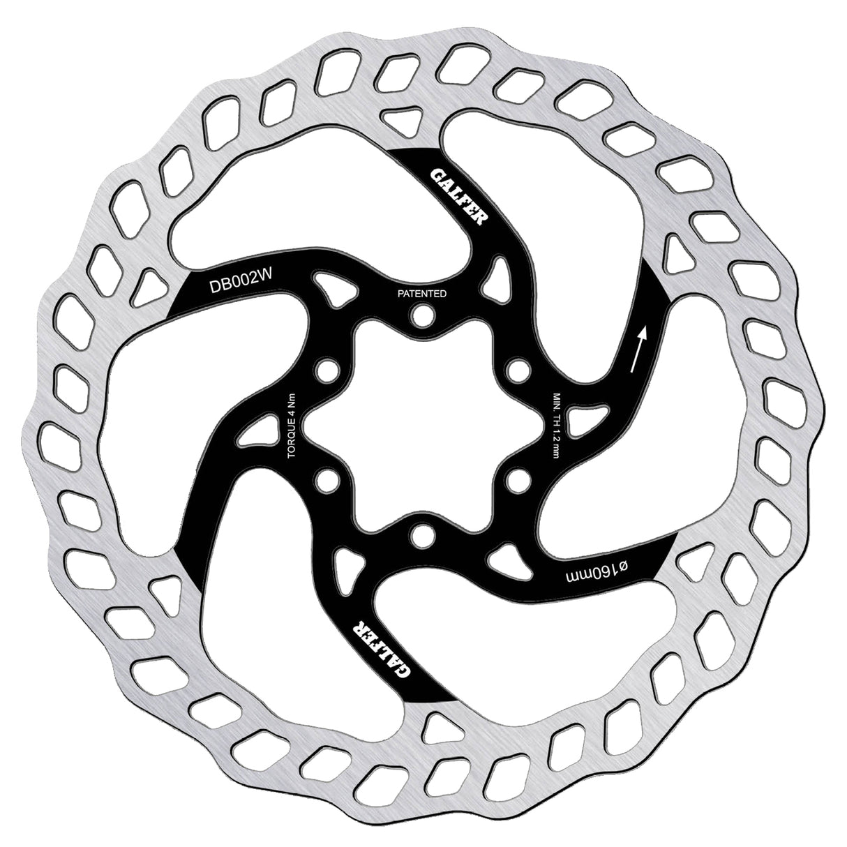 Disco Galfer Mtb Wave - 160 mm - L