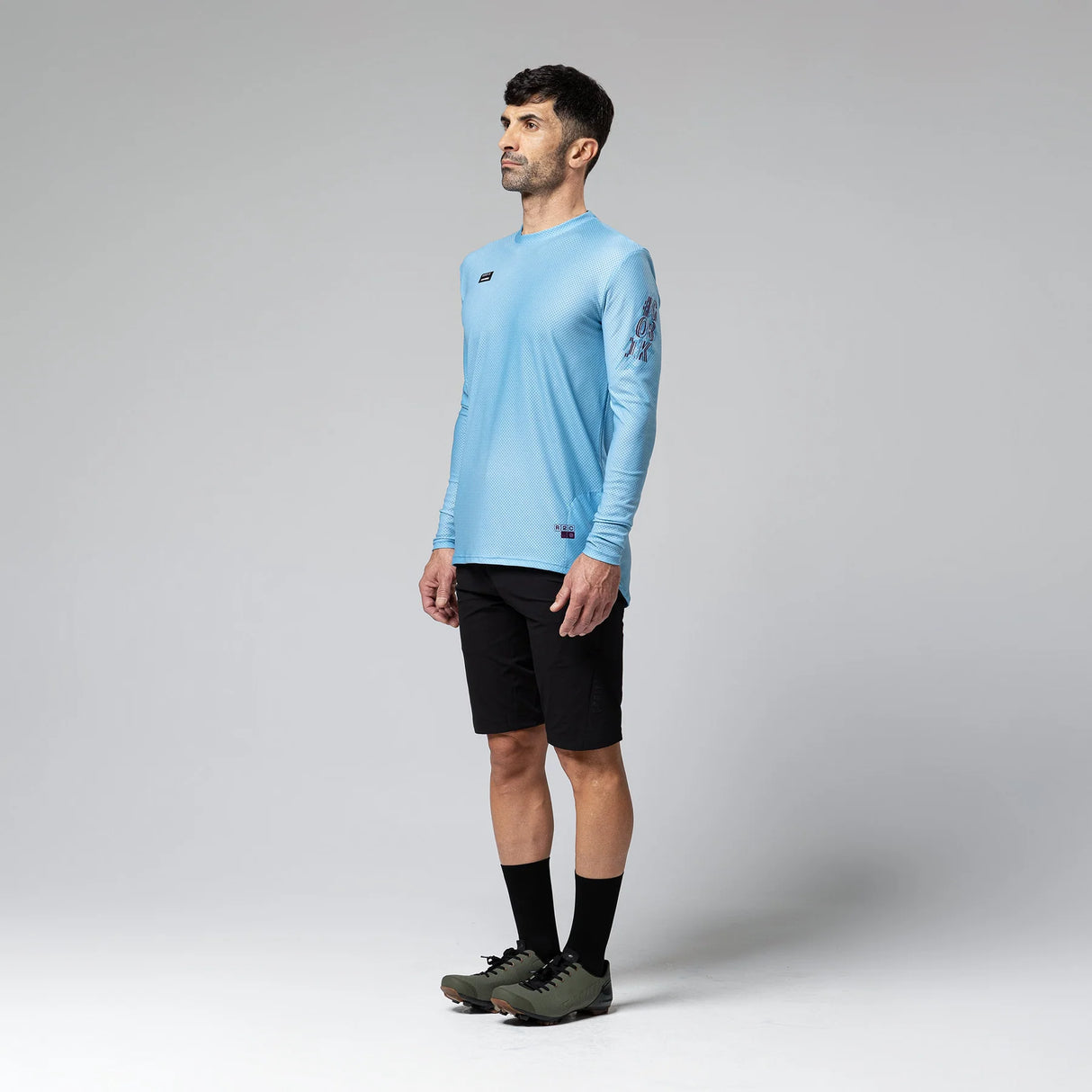 Maglia maniche lunghe Gobik Terrain Mist - Azzurro - O