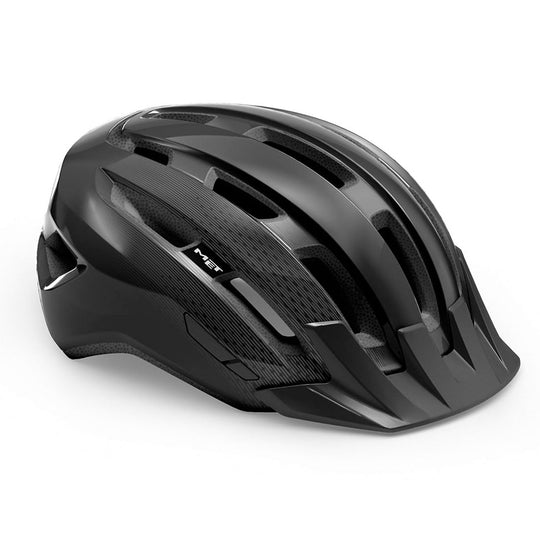 Casco Met Downtown Mips - Nero lucido