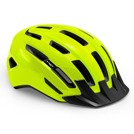 Casco Met Downtown - Giallo fluo - F