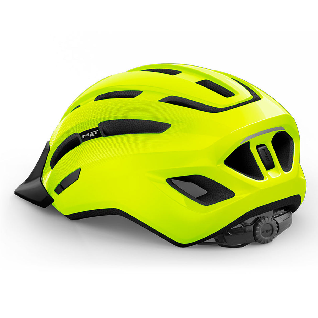 Casco Met Downtown - Giallo fluo - H