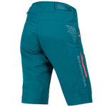 Pantalones cortos mujer Endura SingleTrack 2 - Verde