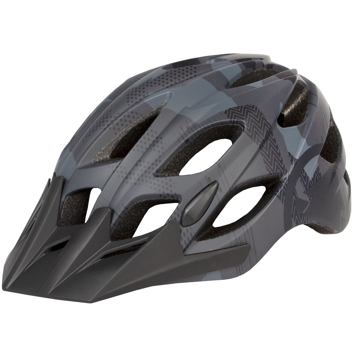 Casco bambino Endura Hummvee - Grigio camo - Q