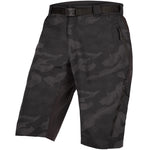 Pantalon corto Endura Hummvee Liner - Negro camo