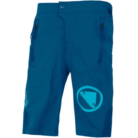 Pantaloncini bambino Endura MT500 Burner - Blu - F