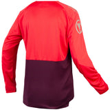 Maglia maniche lunghe Endura MT500 Burner - Viola - H