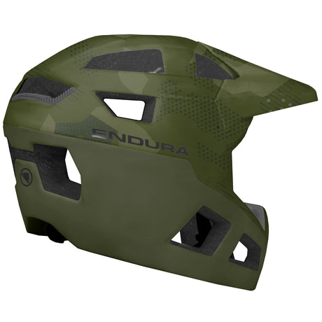 Casco bambino Endura Singletrack Full Face - Verde - B