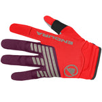 Endura Singletrack handschuhe - Rot