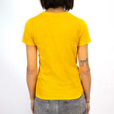 T-Shirt donna All4cycling - Giallo - A