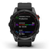 Garmin Fenix 7S Solar - Nero - H