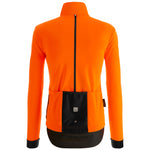 Santini Vega Multi Hooded jacket - Orange