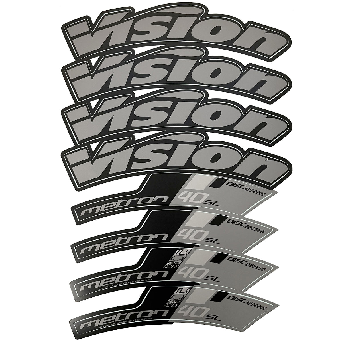 Vision METRON 55 SL DB sticker kit | All4cycling