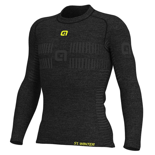 Ale Seamless Wool base layer long sleeve jersey - Grey