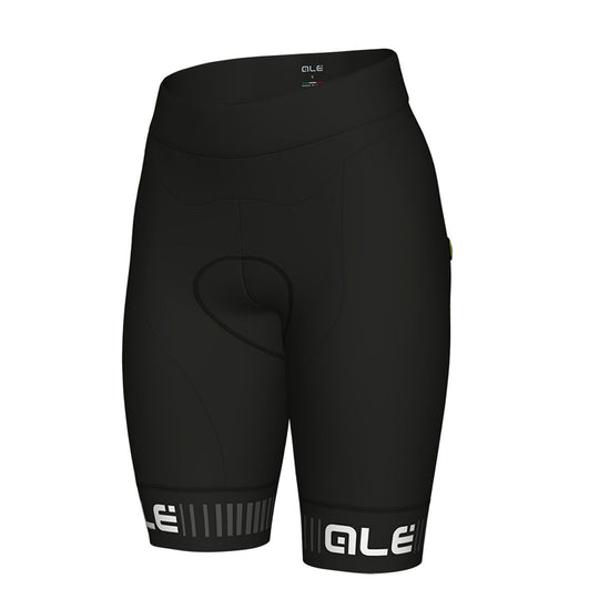 Ale Solid Traguardo dame kurze radhose - Weiss