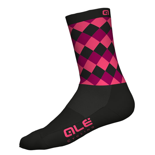 Ale Rumbles socken - Schwarz pink