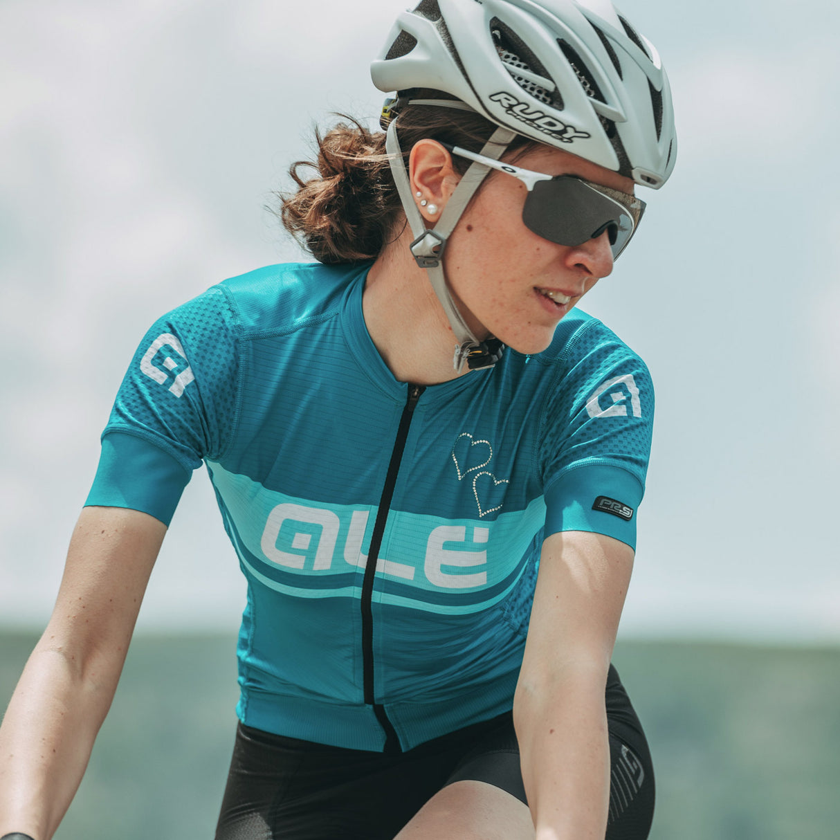 Maglia donna Ale PRS Crystal - Turchese