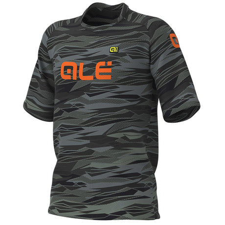 Maglia Ale Rock Off Road - Nero arancio