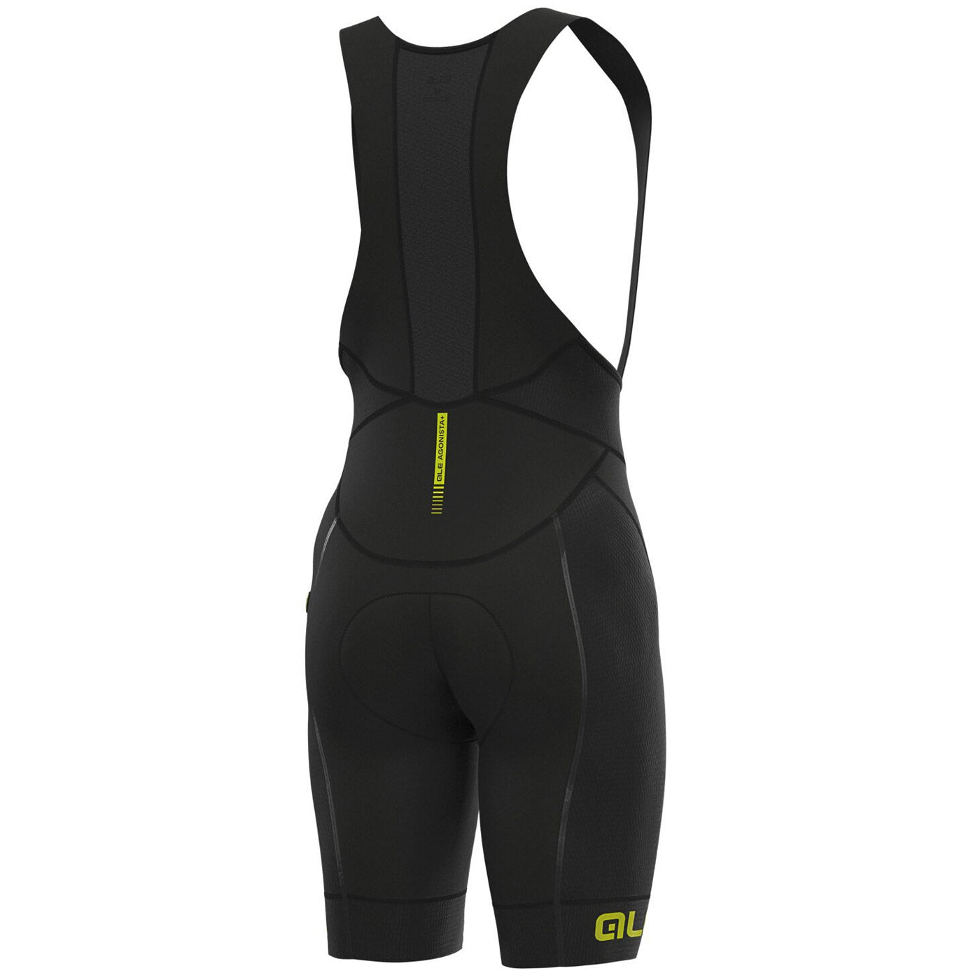 Alé Pantaloncini con Bretelle Invernale Donna - PR-E Magic Colour - nero