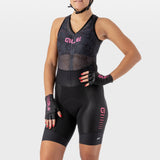 Salopette donna Ale R-EV1 Future Integrato - Nero rosa