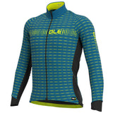 Maglia maniche lunghe Ale PRR Green Road - Blu giallo