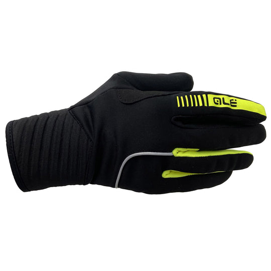 Ale Wind Protection handschuhe - Schwarz gelb