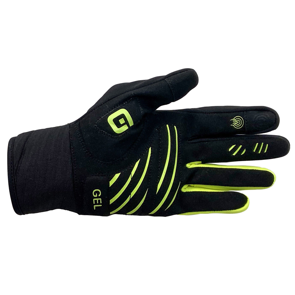 Guanti Ale Wind Protection - Nero giallo