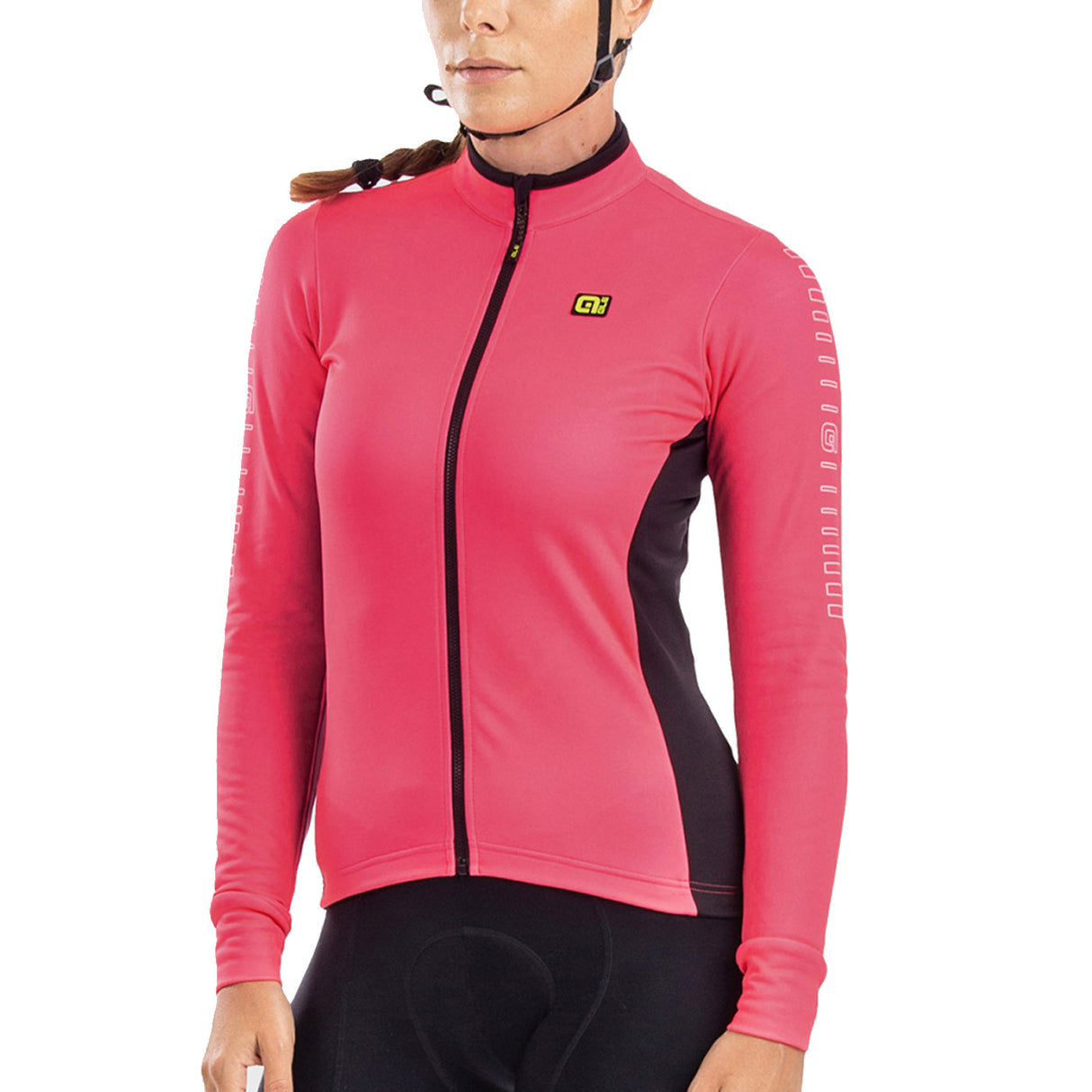Maglia maniche lunghe donna Ale Solid Fondo - Rosa