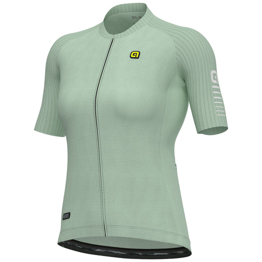 Maillot femme Ale R-EV1 Silver Cooling - Vert