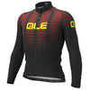 Maillot mangas largas Ale Solid Thorn - Negro rojo