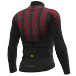 Ale Solid Thorn long sleeve jersey - Black red