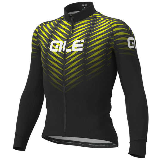 Ale Solid Thorn long sleeve jersey - Black yellow