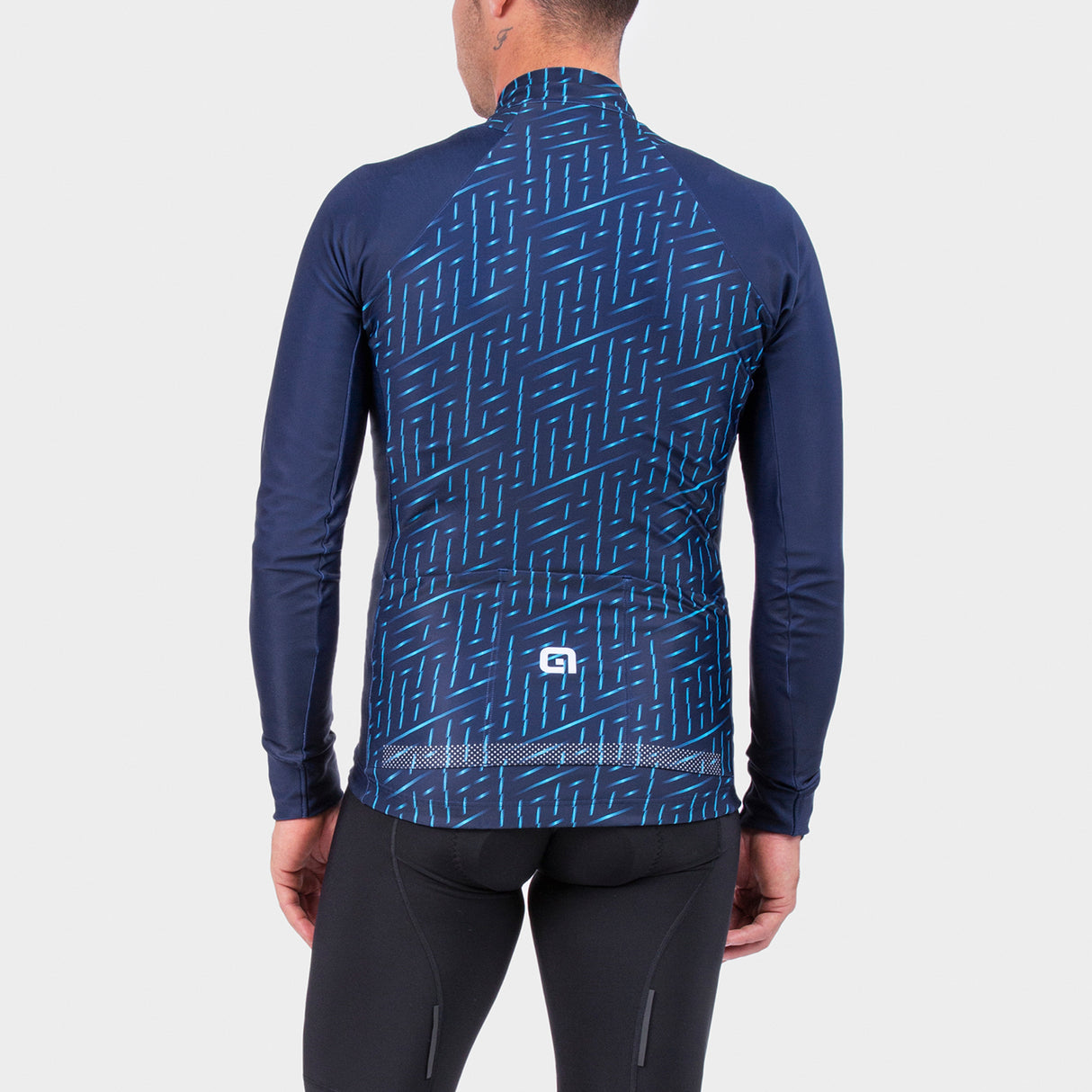 Maglia maniche lunghe Ale PRR Green Bolt - Blu - L