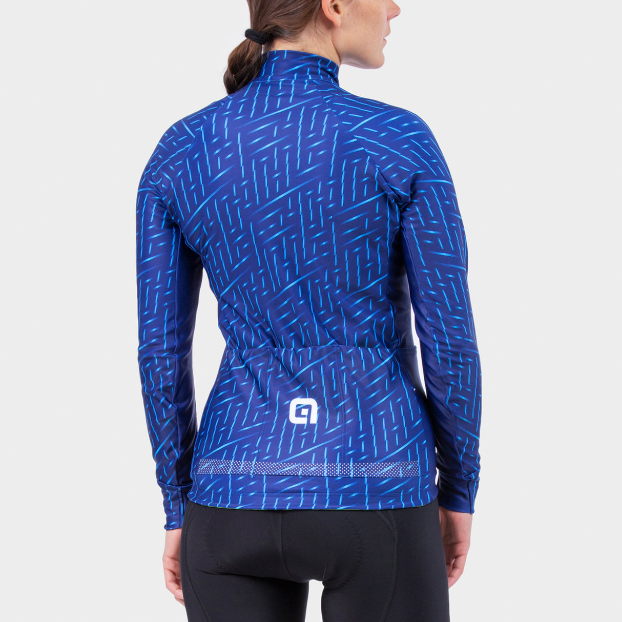 Maglia maniche lunghe Donna Ale PRR Green Bolt - Blu - M