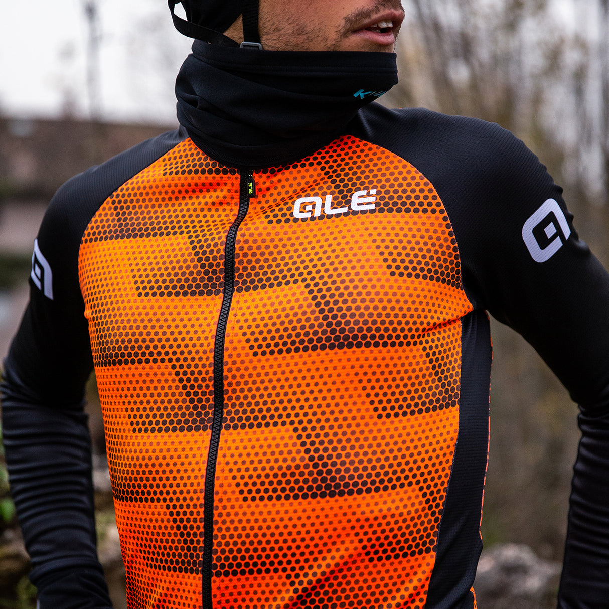Giacca Ale Solid Sharp - Arancio fluo - O