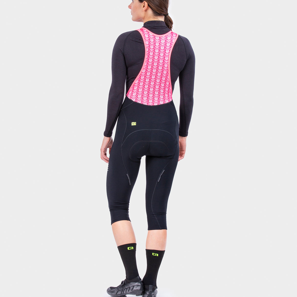 Bermuda Donna Ale Solid Essential - Nero bianco - D