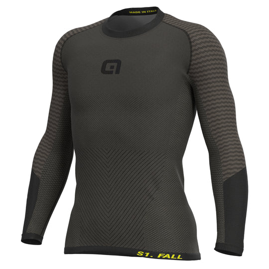 Maillot de corps manches longues Ale S1 Fall 2.0 - Gris