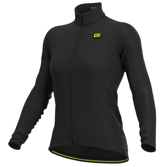 Maglia maniche lunghe donna Ale R-EV1 Warm Race - Nero