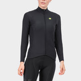 Maglia maniche lunghe donna Ale R-EV1 Warm Race - Nero - P