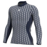Maglia intima maniche lunghe Ale Cubes - Blu - B