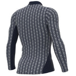 Ale Cubes base layer long sleeve jersey - Blue