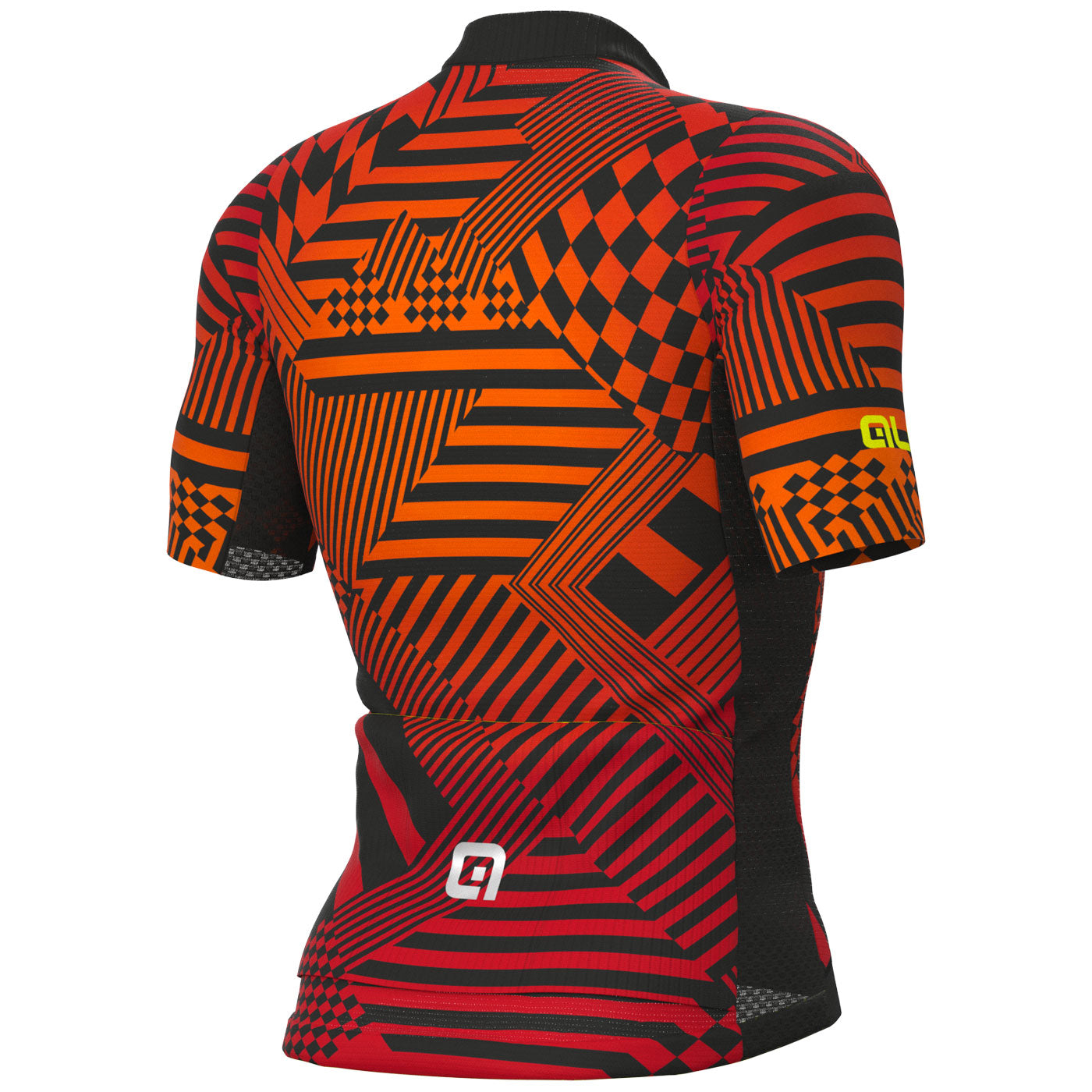 Ale PRS Checker jersey Red All4cycling
