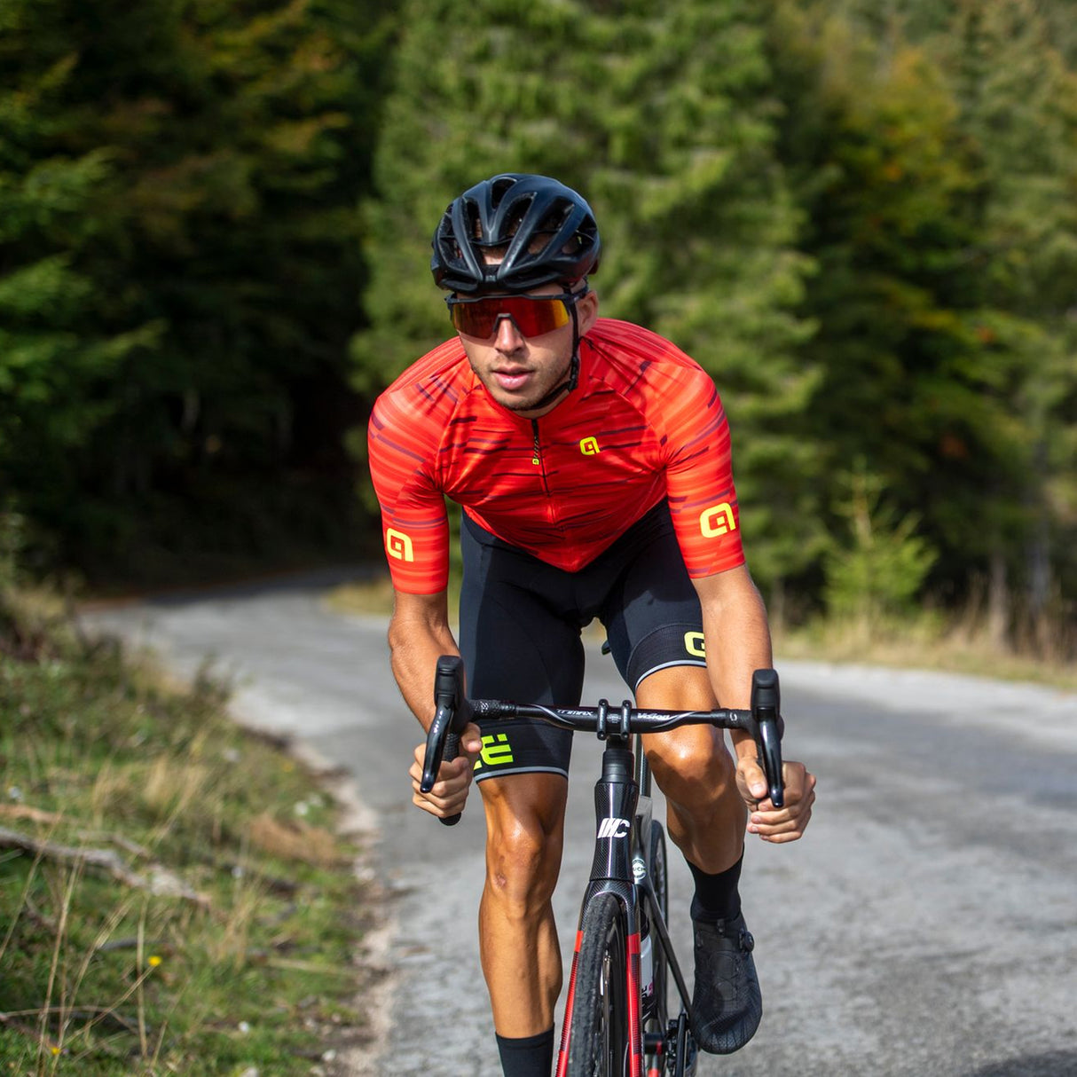 Maglia Ale Solid Step - Rosso - E