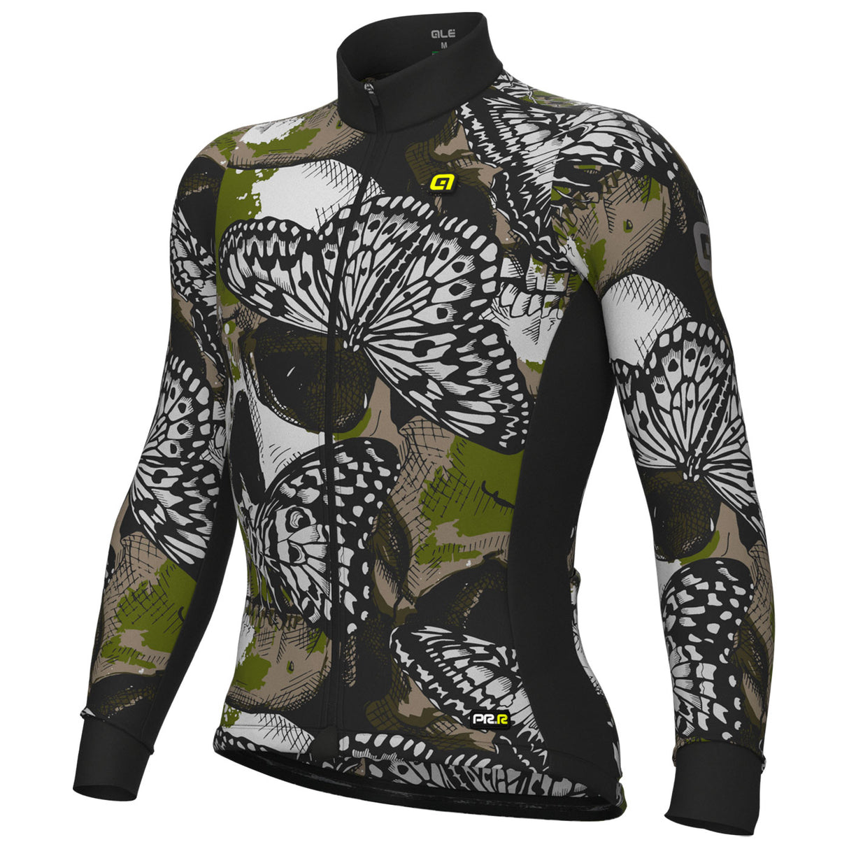 Maglia maniche lunghe Ale PRR Falena - Verde - L