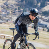 Maglia maniche lunghe Ale PR-S Checker - Grigio - L