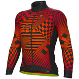 Maglia maniche lunghe Ale PR-S Checker - Rosso - P