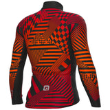 Maglia maniche lunghe Ale PR-S Checker - Rosso - Q