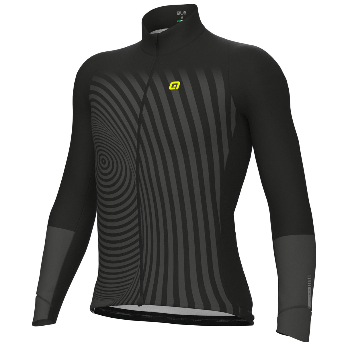 Maglia maniche lunghe Ale PRR Green Digital - Nero - G