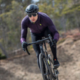 Maglia maniche lunghe Ale PRR Green Digital - Viola - G