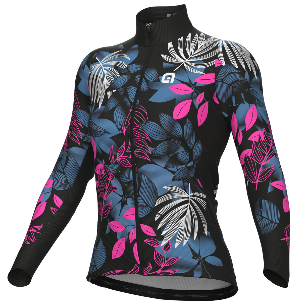Maglia maniche lunghe donna Ale PRR Green Garden - Nero - L